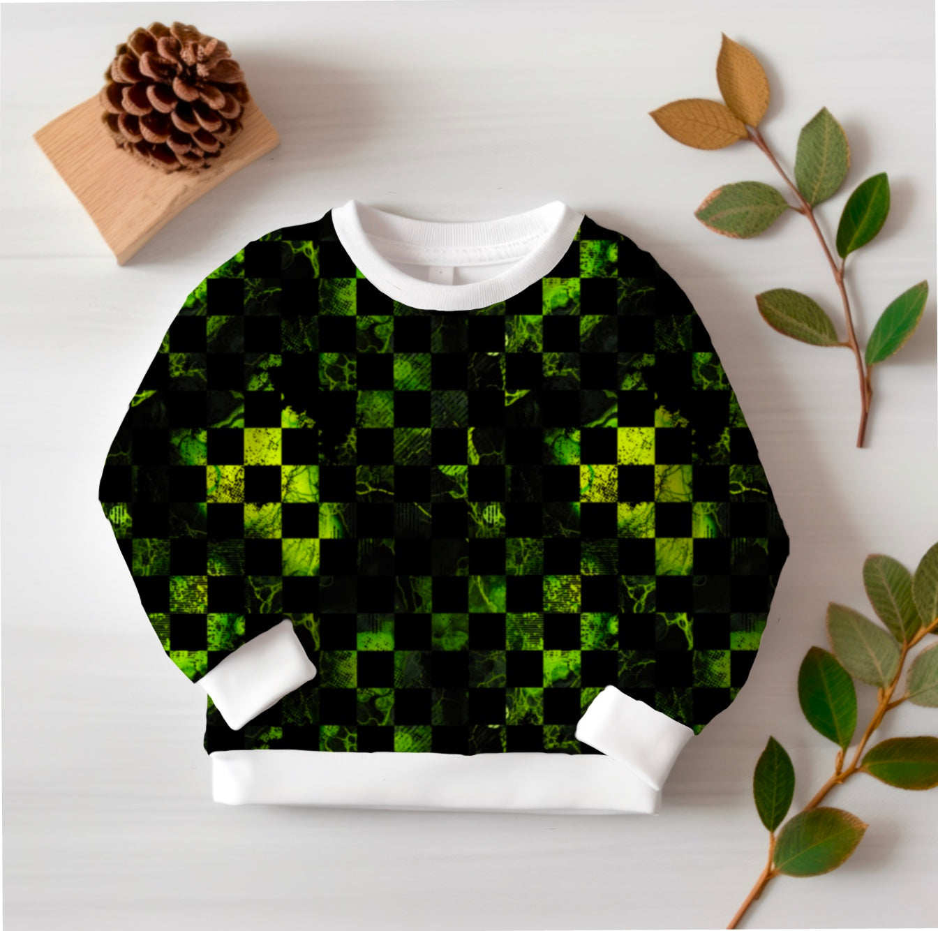 Grün Schachbrett Dauervorbestellung